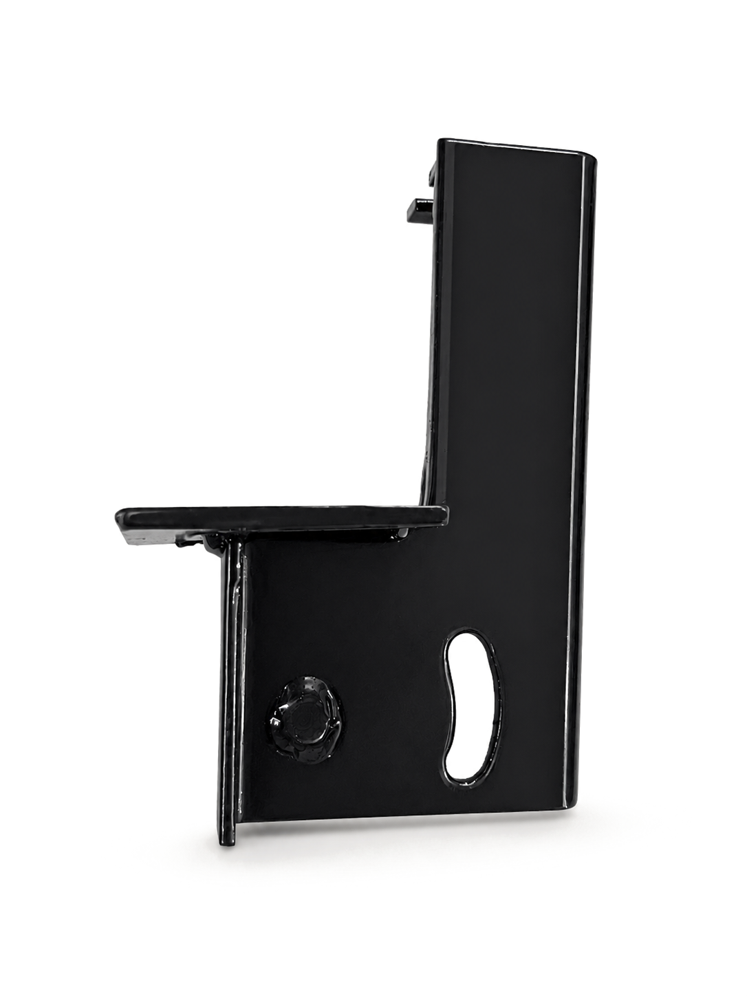 Black mounting bracket