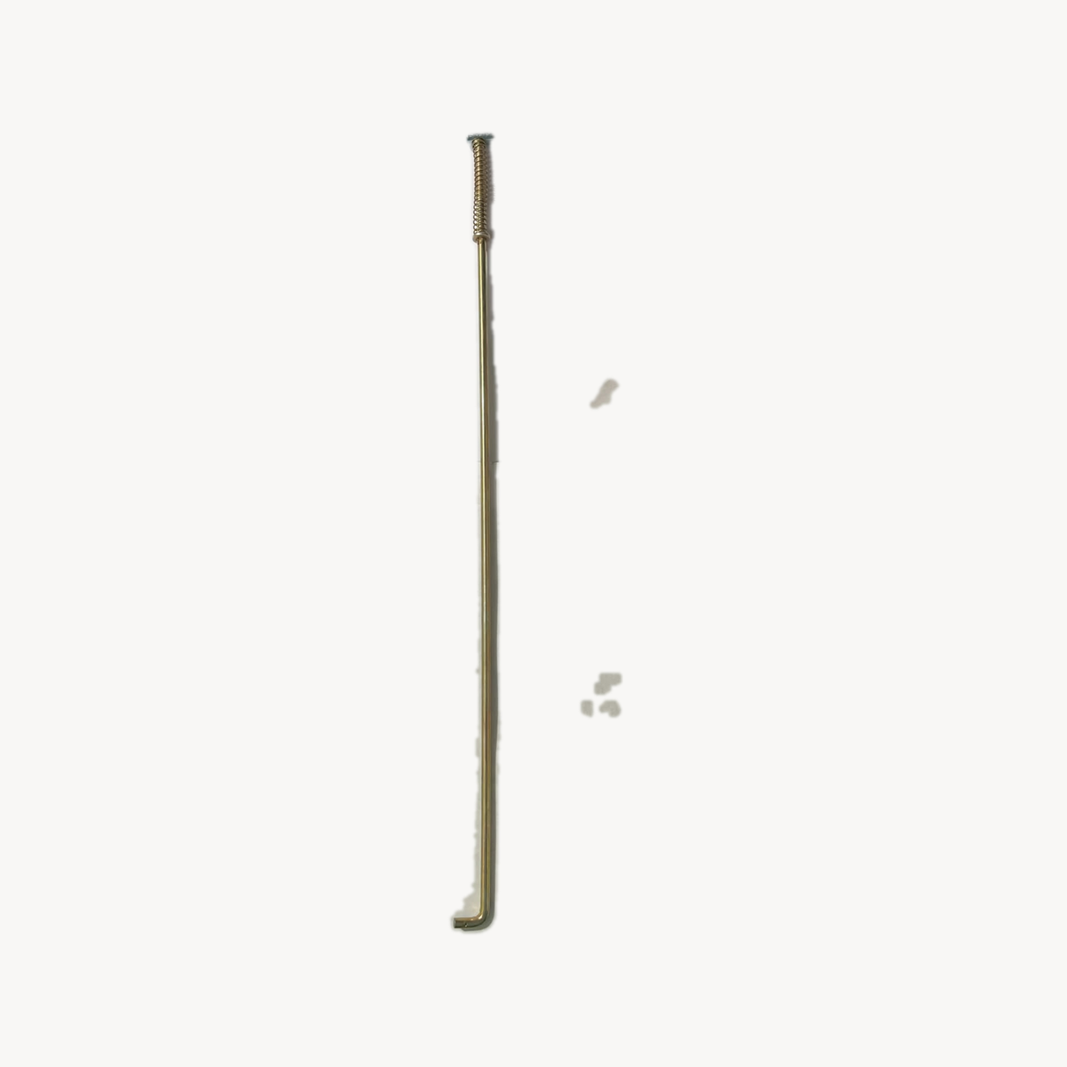 Spring-loaded actuator rod