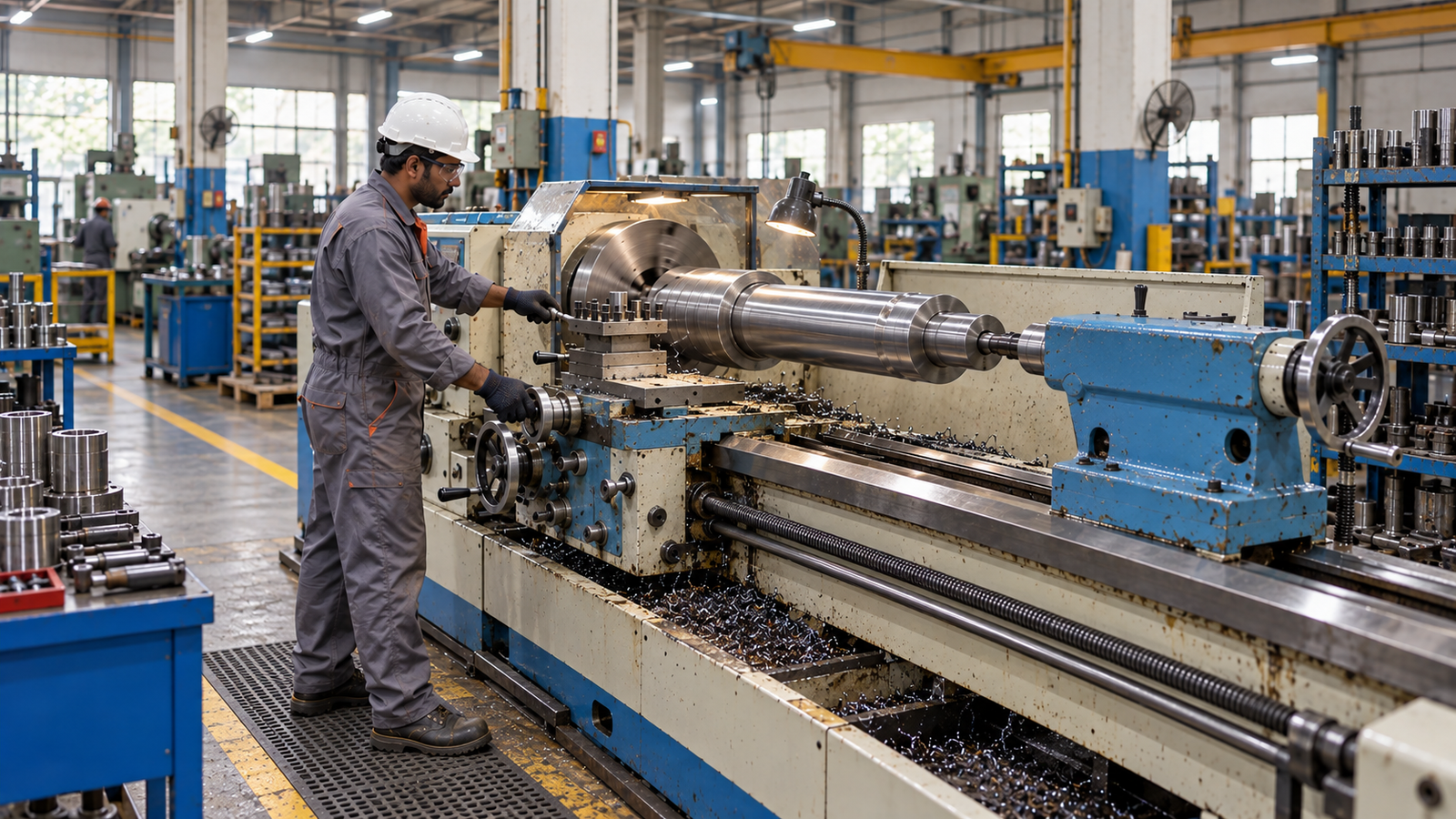 Precision machining at Choudhary Enterprises